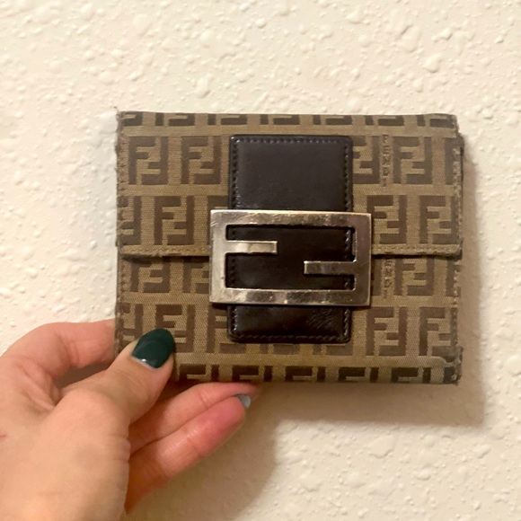 ****Authentic Fendi Zucca Print Wallet*** - Picture 1 of 7